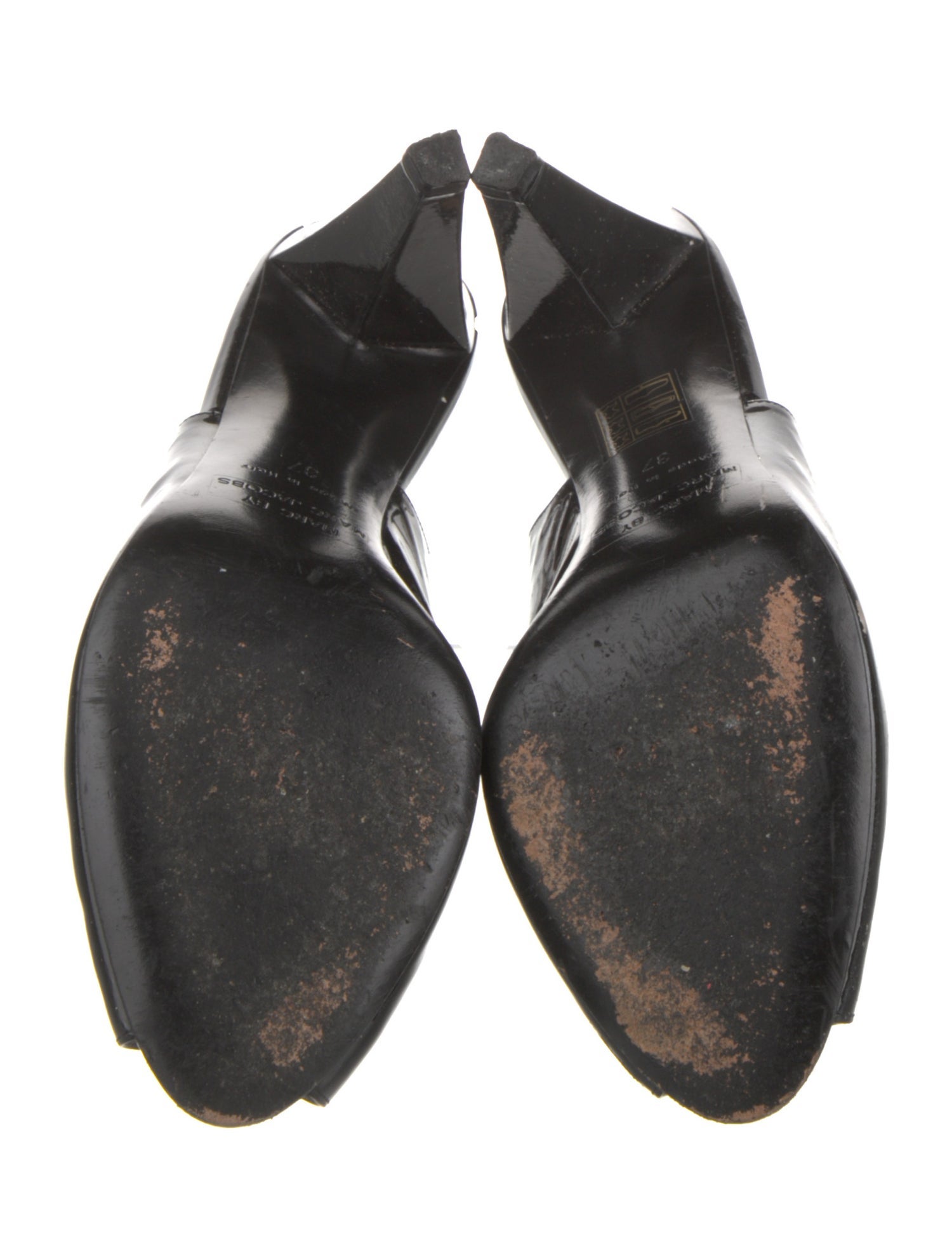 Marc by Marc Jacobs Patent Leather Slingback Pumps